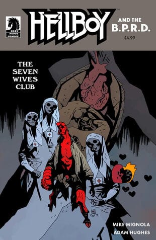 The Seven Wives Club; Mignola & Hughes werken weer samen aan Hellboy