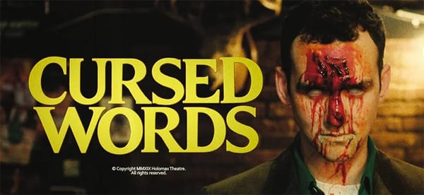 Kijk de bloederige korte horrorfilm 'Cursed Words'