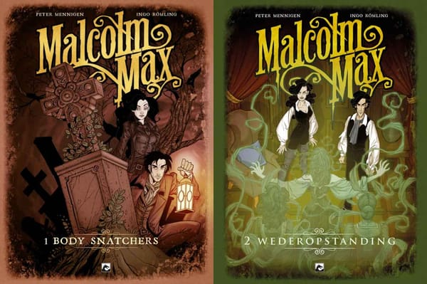 Malcolm Max - comic over victoriaanse demonen- en vampierjager