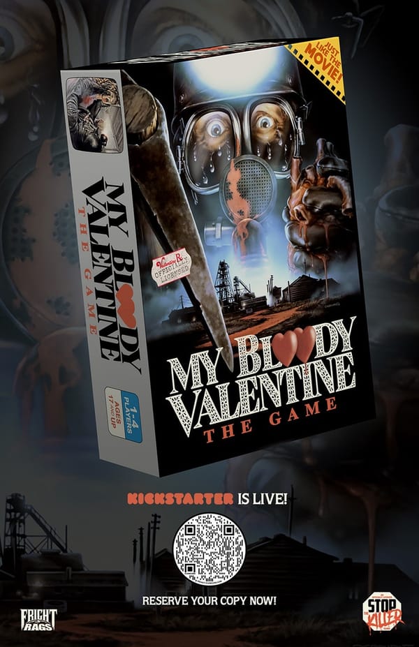 Slasher 'My Bloody Valentine' wordt een bordspel!