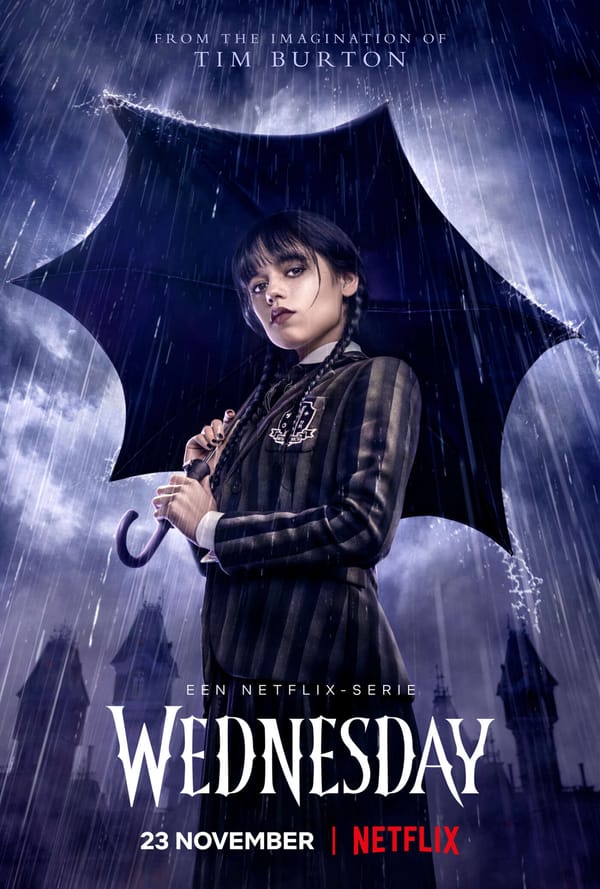 Addams Family-serie 'Wednesday' niet met Halloween te zien op Netflix