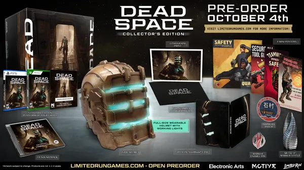 Fantastische trailer en limited edition Dead Space Remake