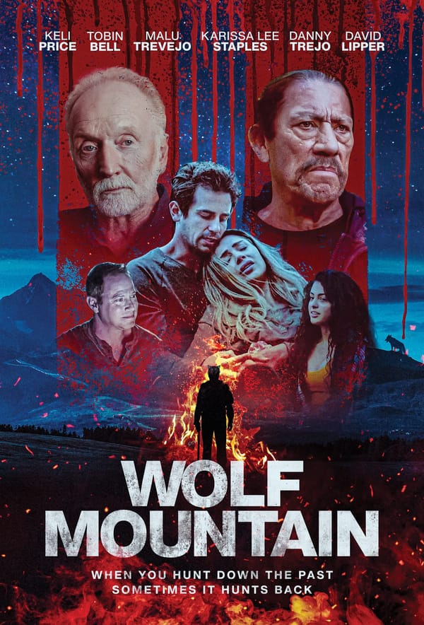 Trailer voor slasher The Curse of Wolf Mountain met Tobin Bell en Danny Trejo