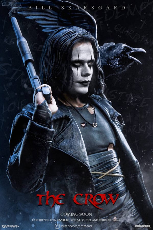 The Crow reboot komt er in 2024 eindelijk aan, 30 jaar na het origineel!