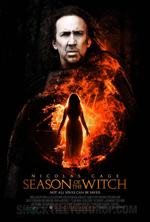 season of the witch filmposter - nicolas cage