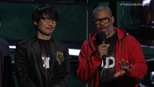 Peele en Kojima bij The Game Awards